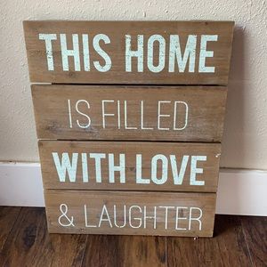 Home Decor Sign